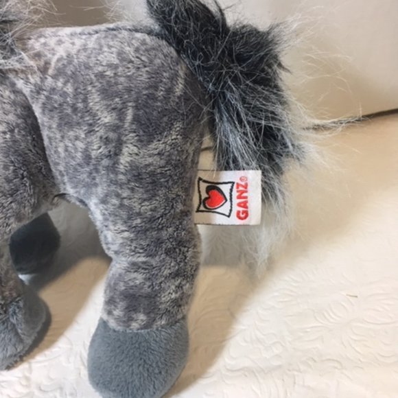 Ganz Webkinz Signature Plush Toy 10" Grey Arabian Horse Stuffed Animal - Picture 3 of 8